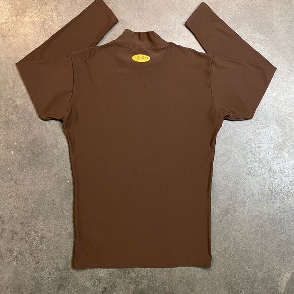 Under Armour Men's Brown and Gold T-shirt - Picture 3 of 5